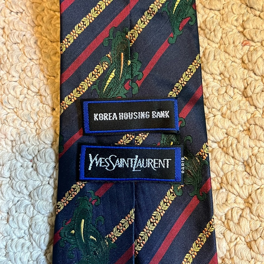 Yves Saint Laurent YSL tie
